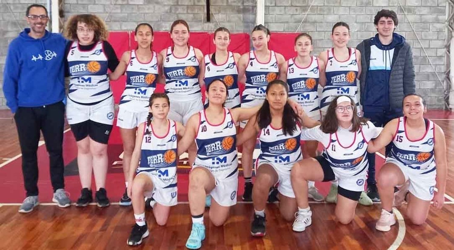 Ferro y una jornada para la práctica del básquetbol femenino