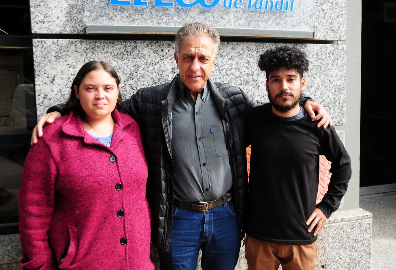 Constanza Más, Néstor Pitrola y Axel Luque, brindaron una entrevista a El Eco de Tandil.
