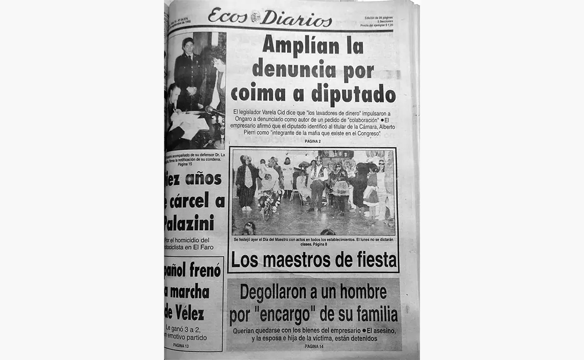 Sábado 9 de septiembre de 1995
