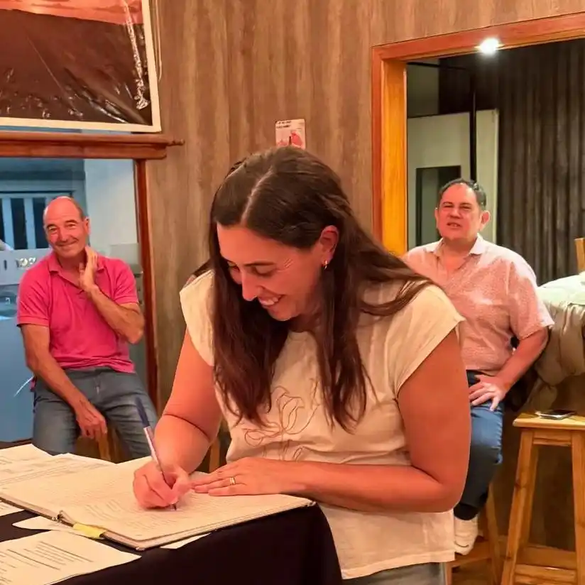 Silvina Di Luca la nueva presidente de Garmense, asumió el 1º de diciembre