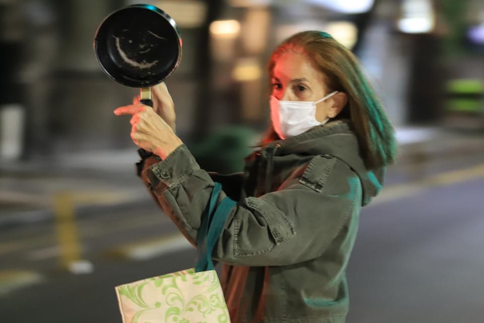 #Cacerolazo: La protesta contra el Gobierno tuvo réplica en algunas ciudades de la Provincia