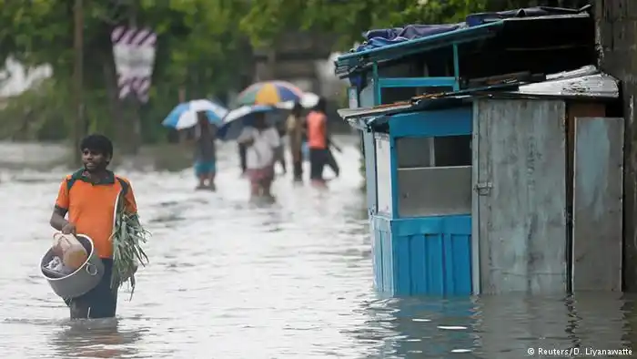 Sri Lanka: decenas de muertos por inundaciones