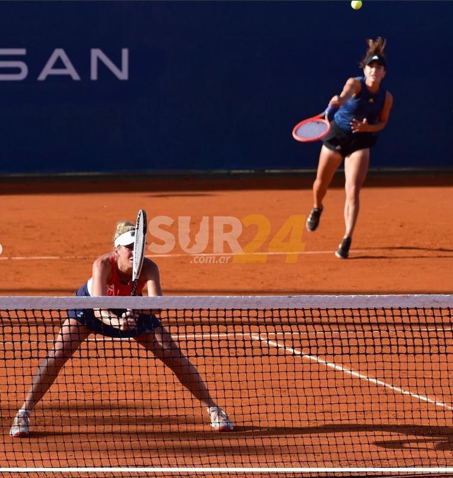 "Vito" se metió en semifinales en dobles. Foto: archivo.