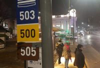 La Línea 500 está de paro por el despido de un chofer y si no lo reincorporan se sumarán las otras líneas