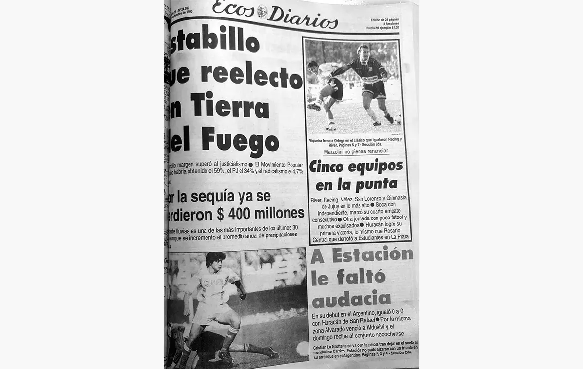 Lunes 25 de septiembre de 1995