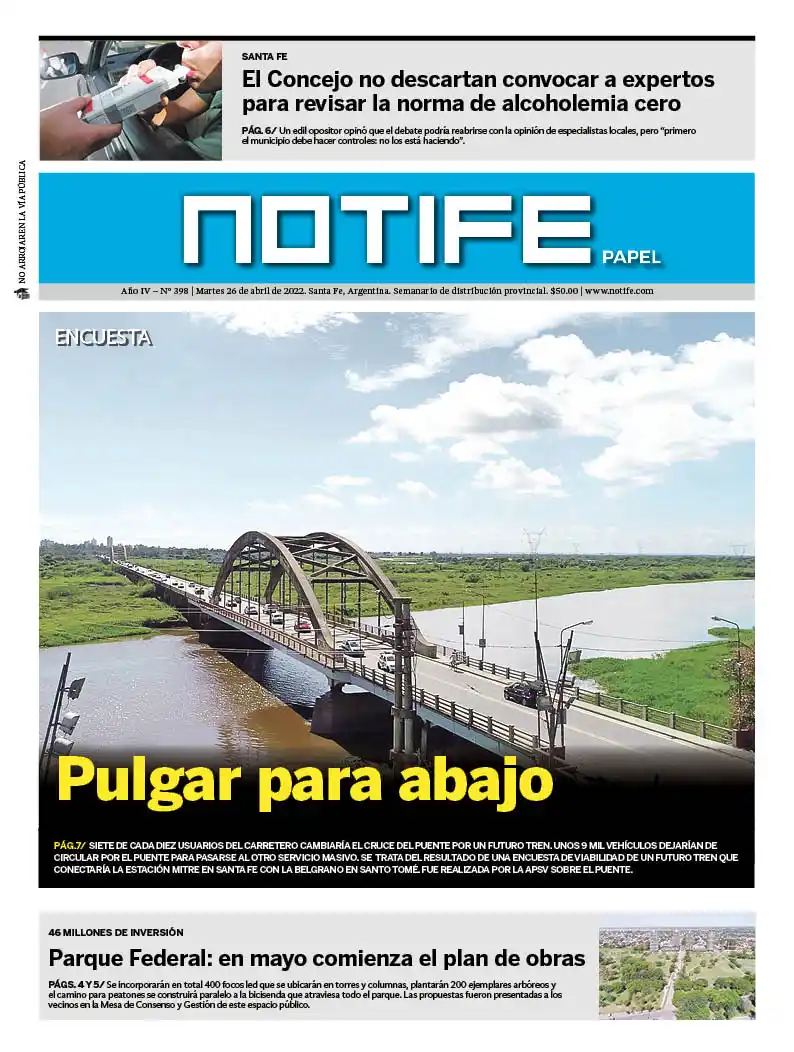 Semanario Notife: Edición N° 398