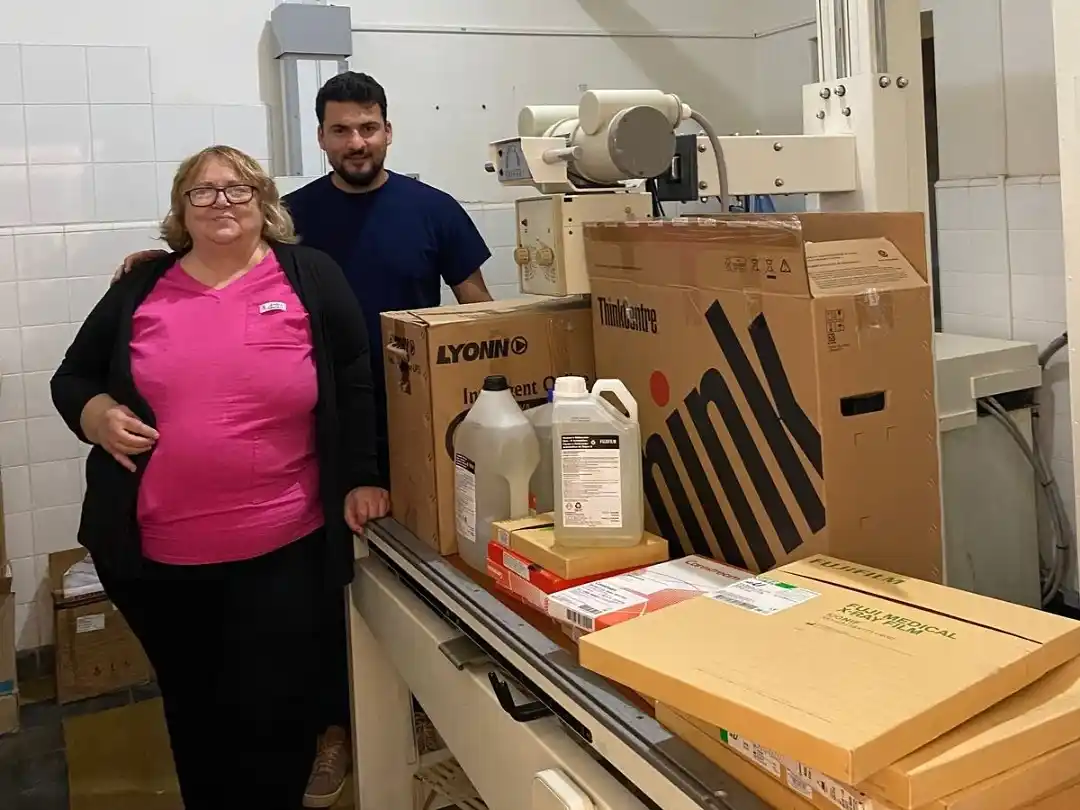 El nuevo instrumental arribó a la localidad.