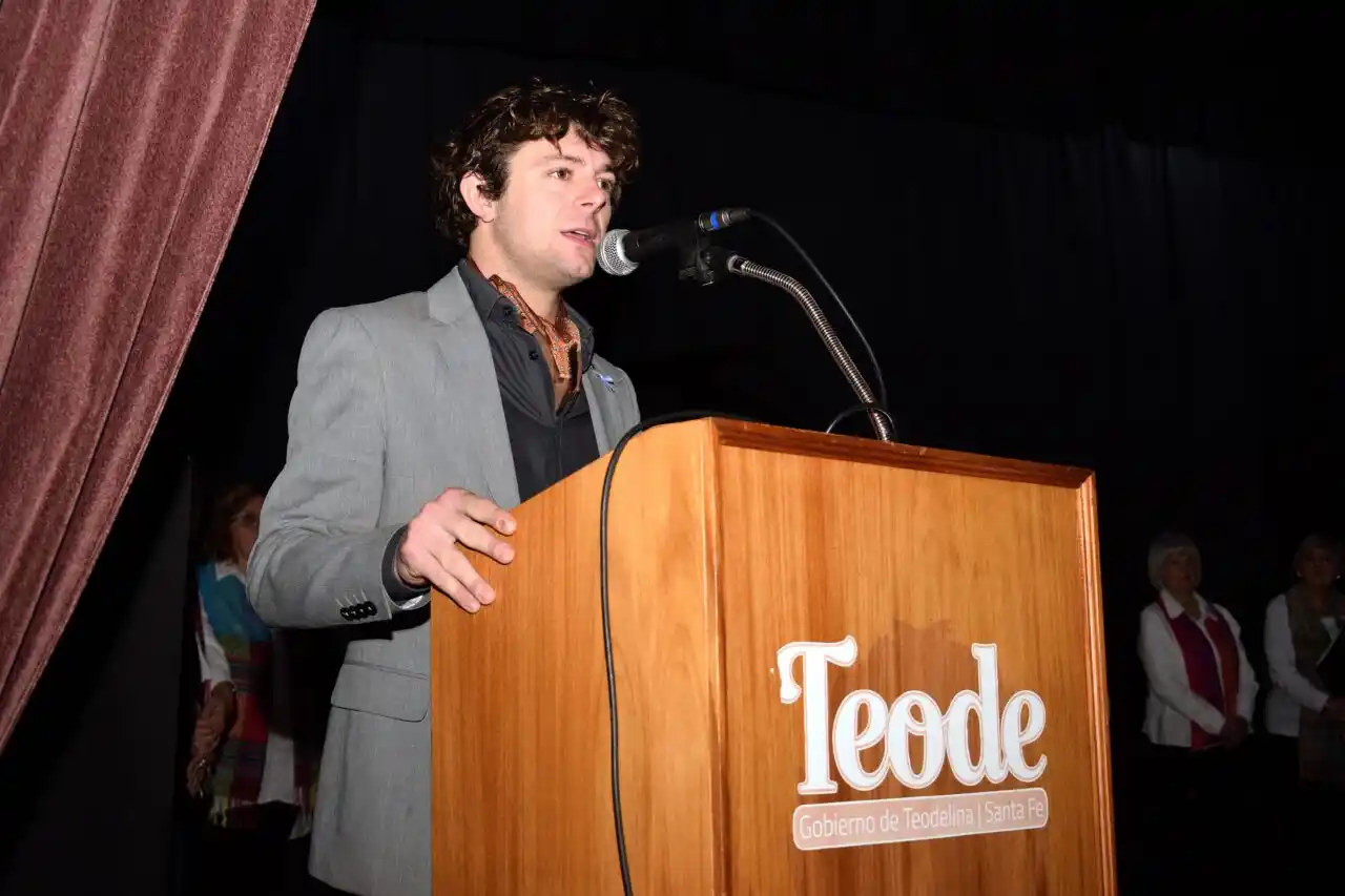 Joaquín Poleri, presidente comunal de Teodelina.