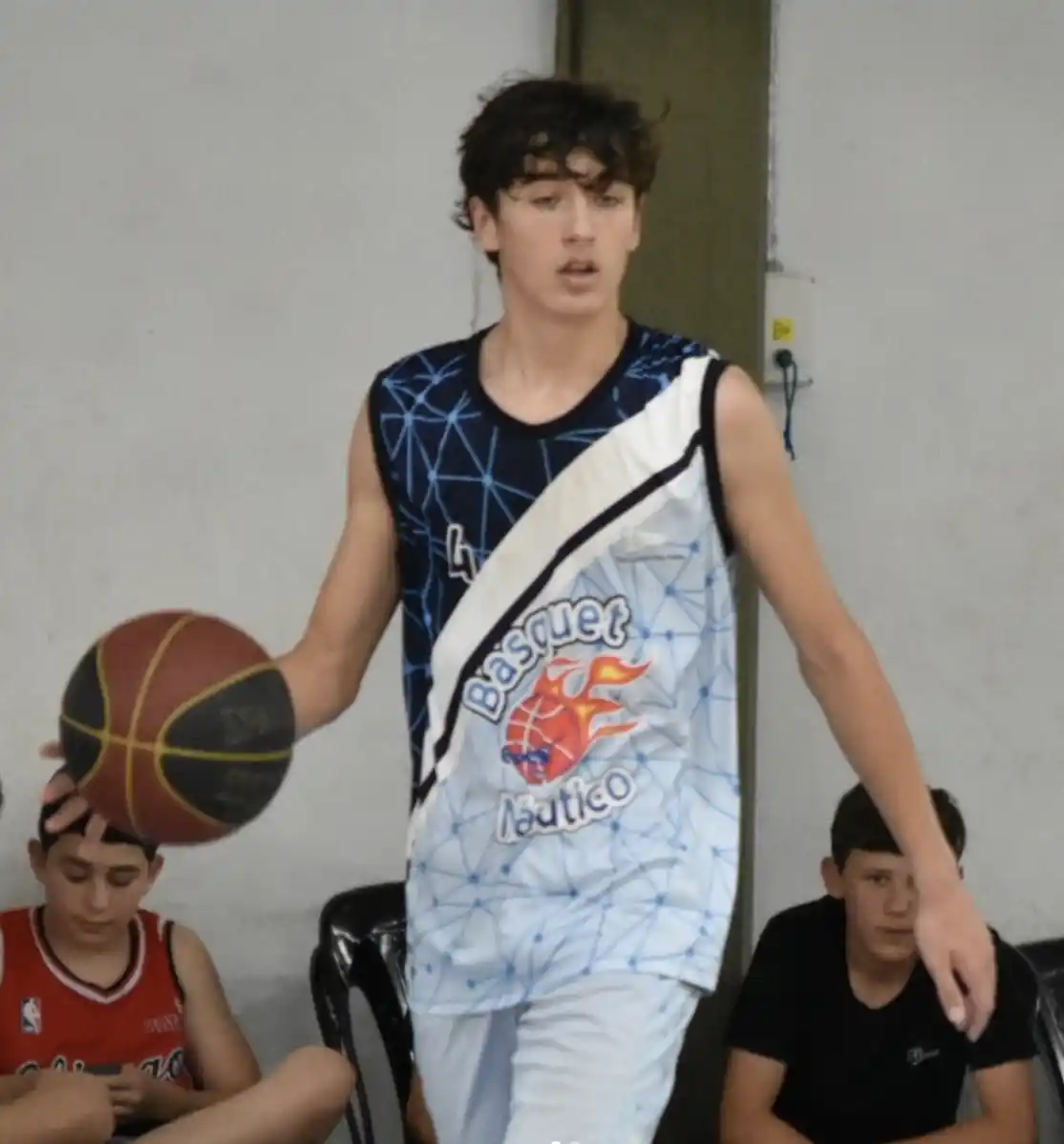 Básquet: Benjamín Churruarín en la preselección u15 de Buenos Aires