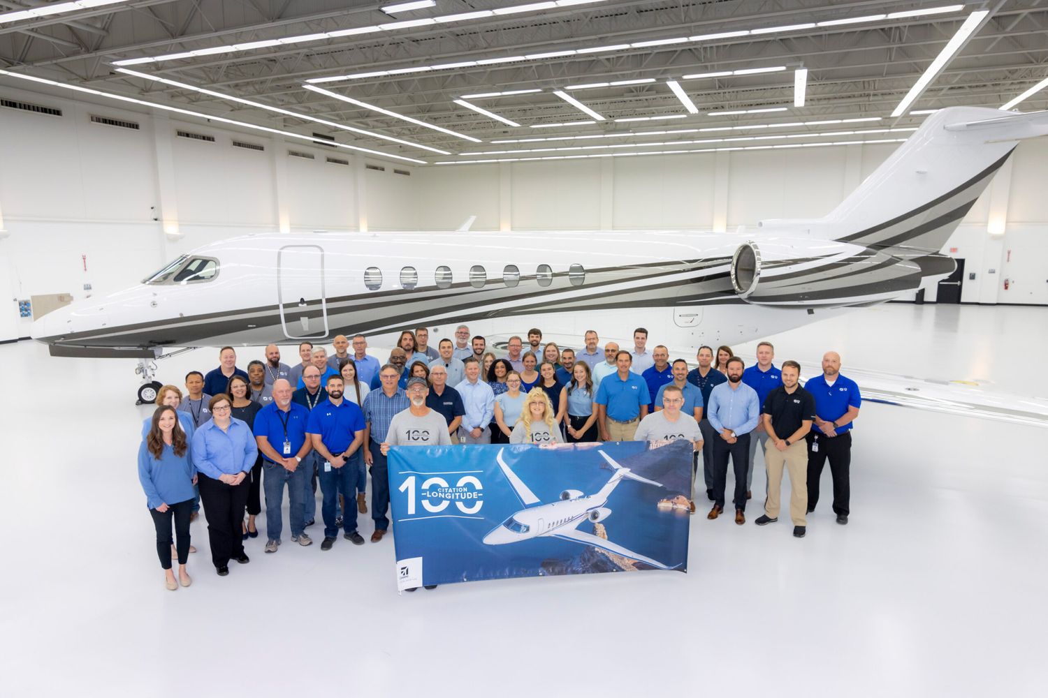 Textron entregó el Cessna Citation Longitude número 100