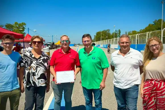 Concejales reconocieron el Campeonato Argentino de Ruta, organizado por el Club Ciclista