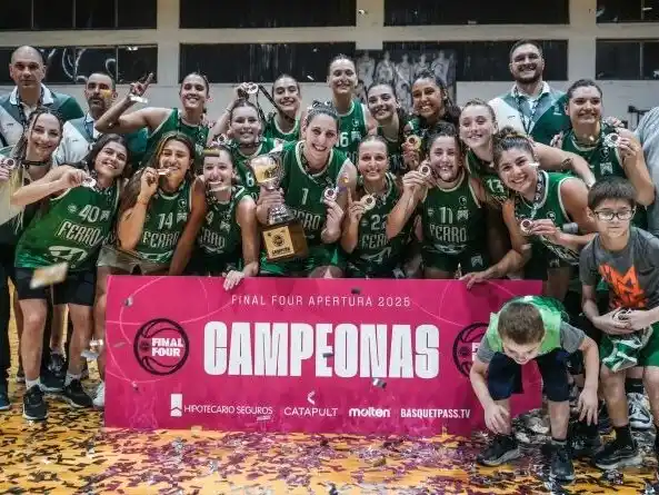 Ferro venció a Hindú 89 a 52 para coronarse bicampeón de la LFB.Foto:IG Ferrocarril Oeste