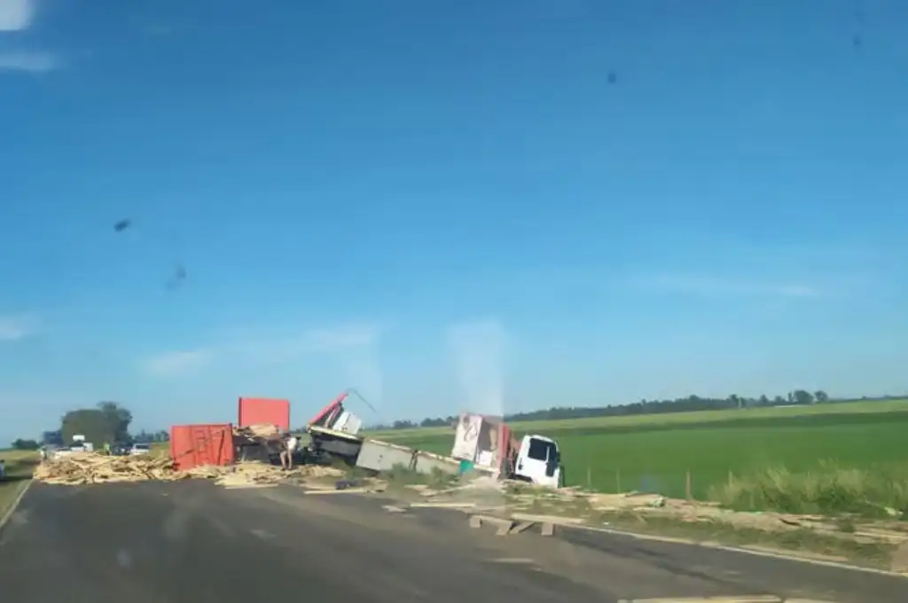 Choque en ruta 33