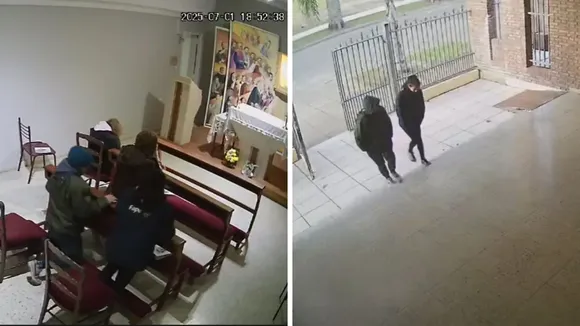 Indignante: robaron a una mujer mientras rezaba arrodillada ante el Santísimo en una capilla de Santa Fe