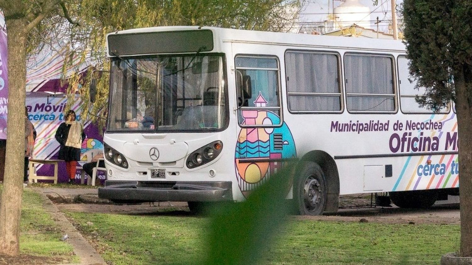 Colectivo que hace de Oficina Móvil