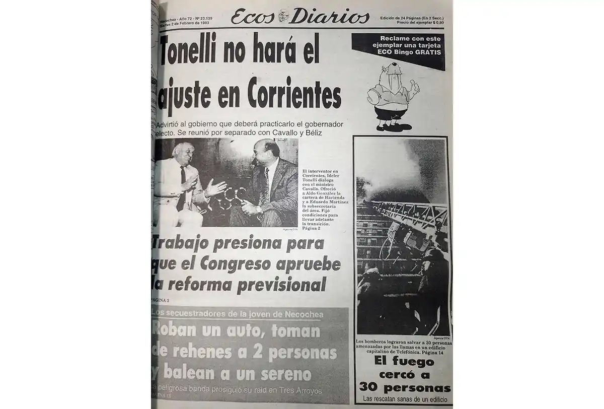 Martes 2 de enero de 1993
