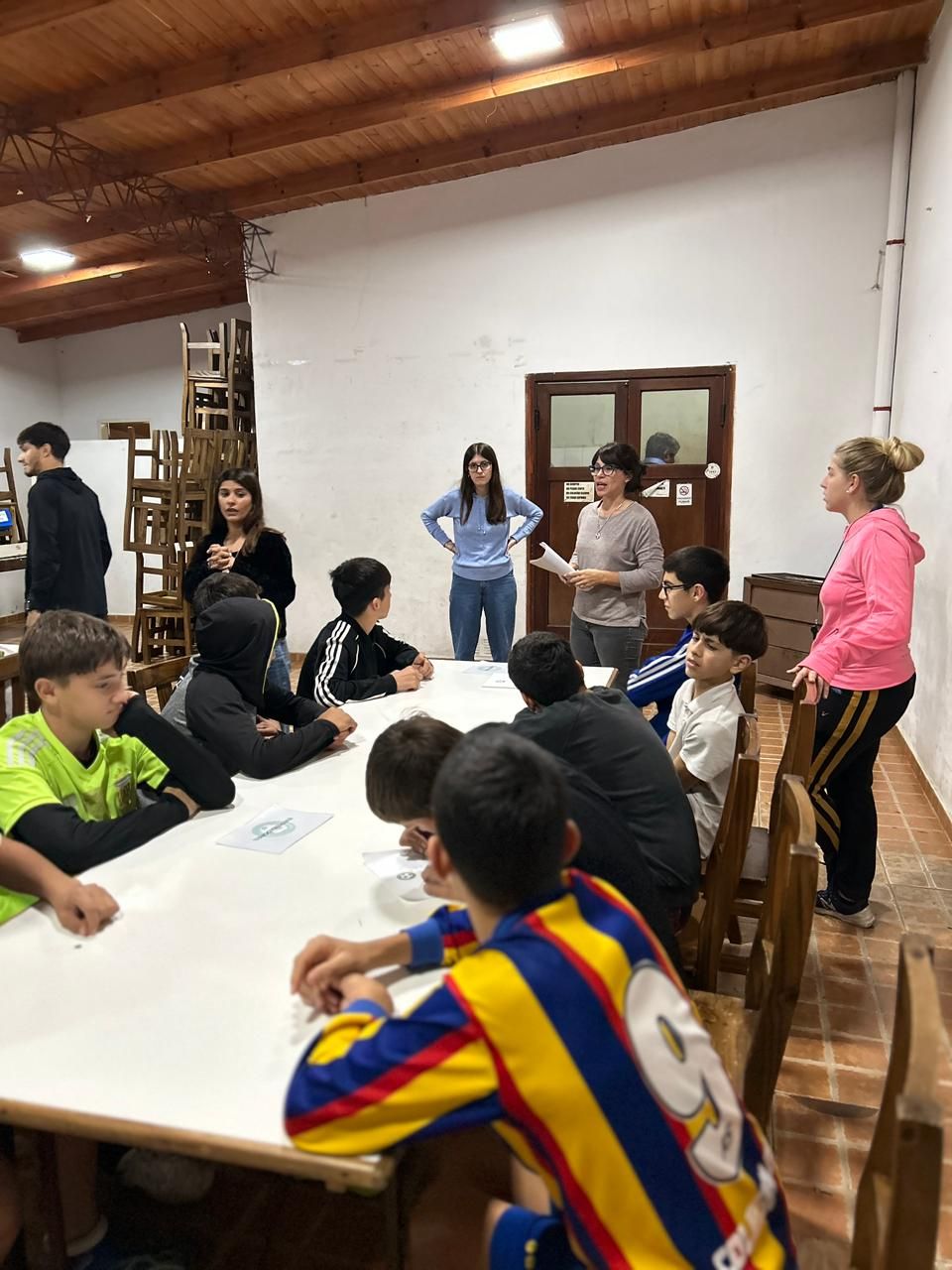 Comenzó “Valores a la Cancha”: entornos libres de violencia en Club Colegiales