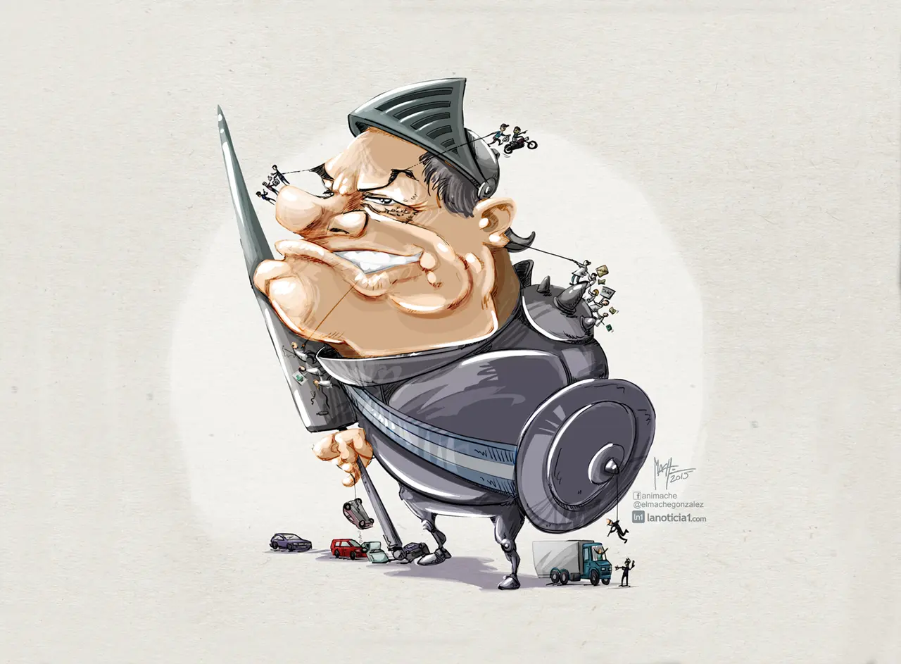 La armadura de Daniel Scioli