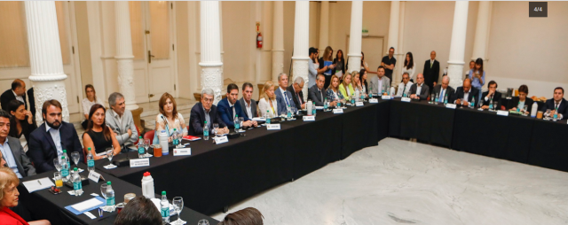 Müller y el Ministro de Economía participaron de una reunión con Nación
