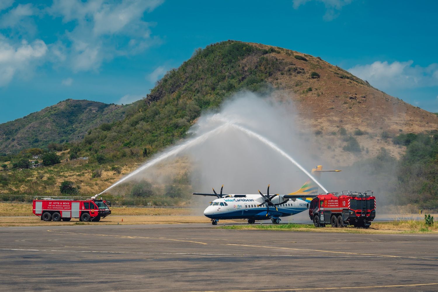 interCaribbean inauguró sus vuelos a un nuevo destino del Caribe