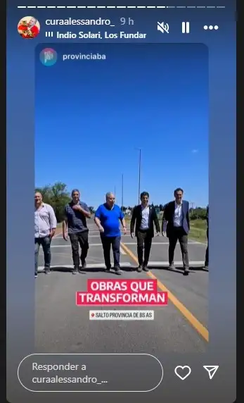 Kicillof en Salto