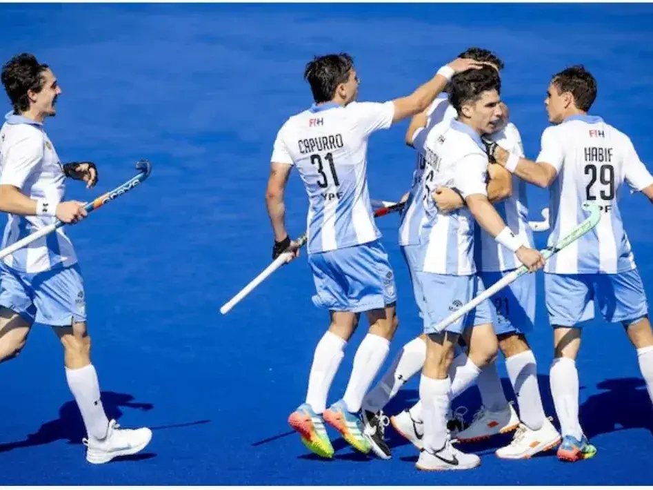 Los Leones están en semifinales del Mundial y se medirán con Alemania.Foto:FIH