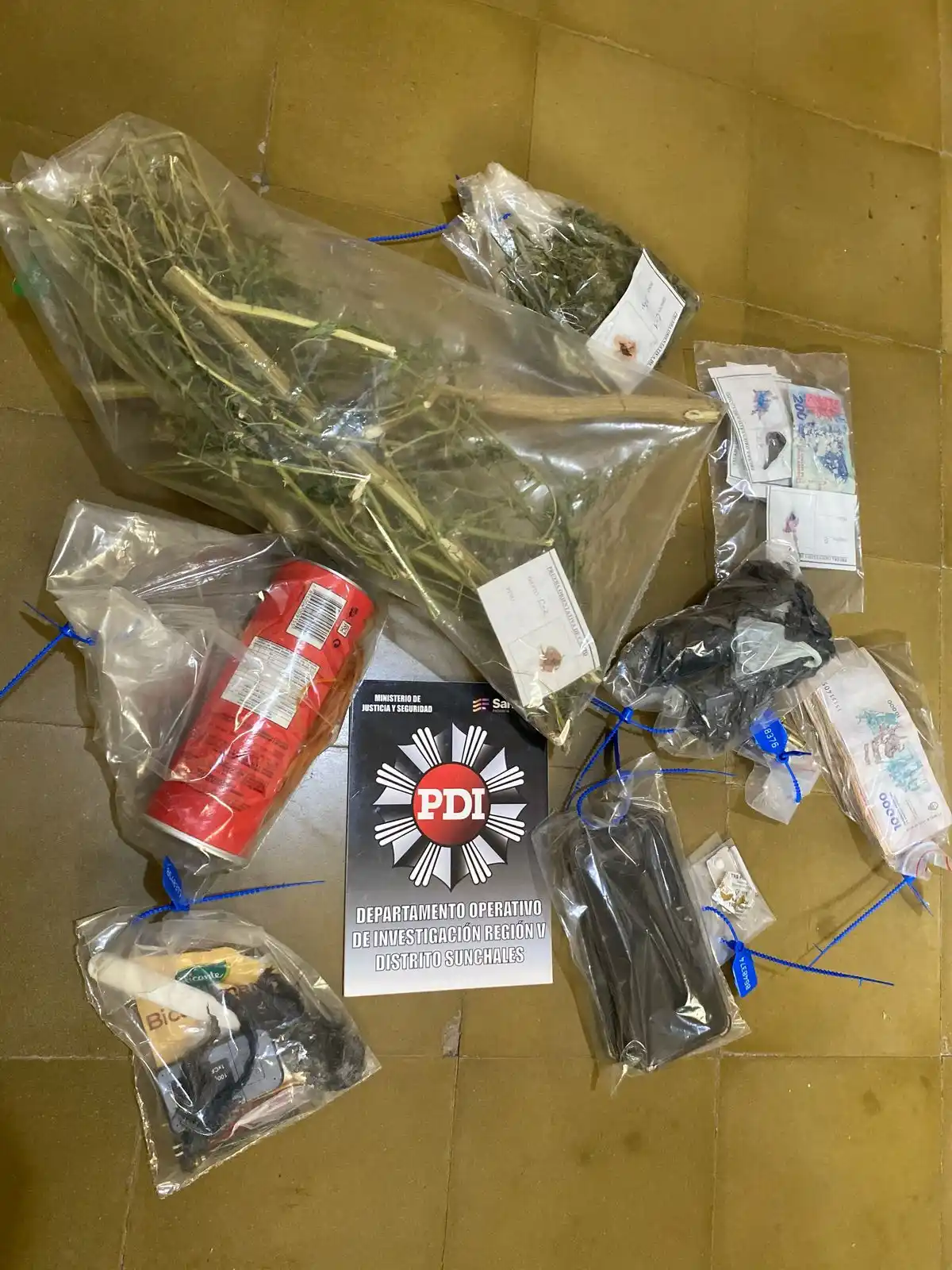 allanamiento sunchales causa robo microtráfico pdi - 1