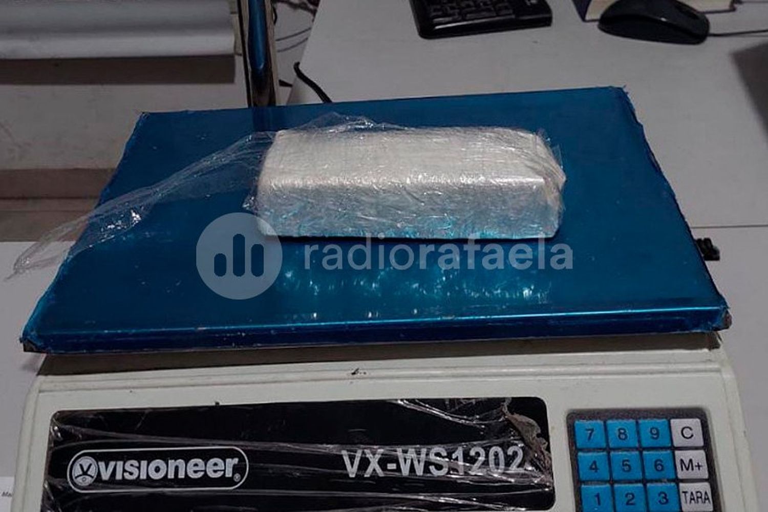 Viajaban por la RN11 con un bloque de cocaína y quedaron detenidos