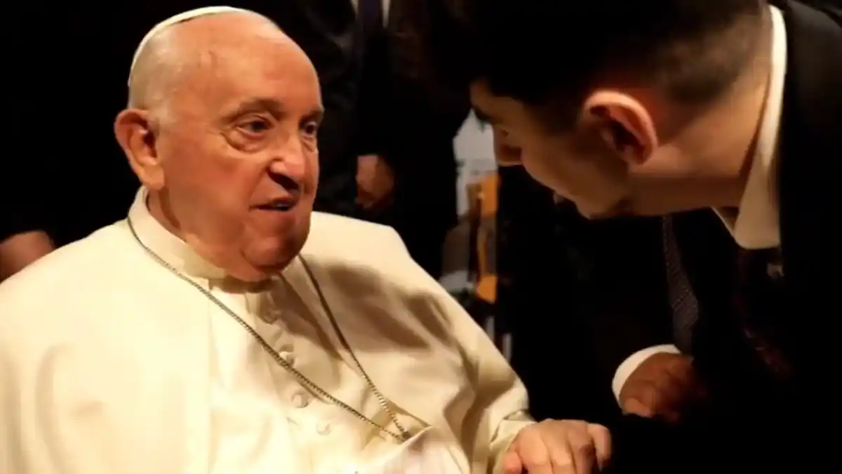 Lucas Rodríguez y su encuentro con el Papa Francisco