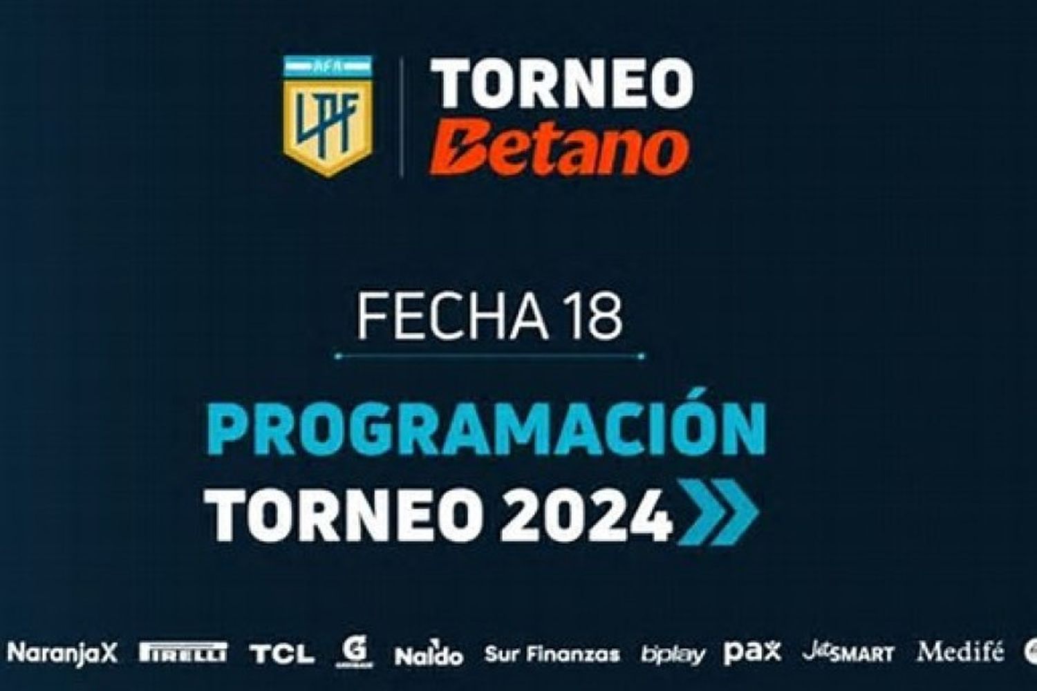 Árbitros definidos para la fecha 18 de la LPF