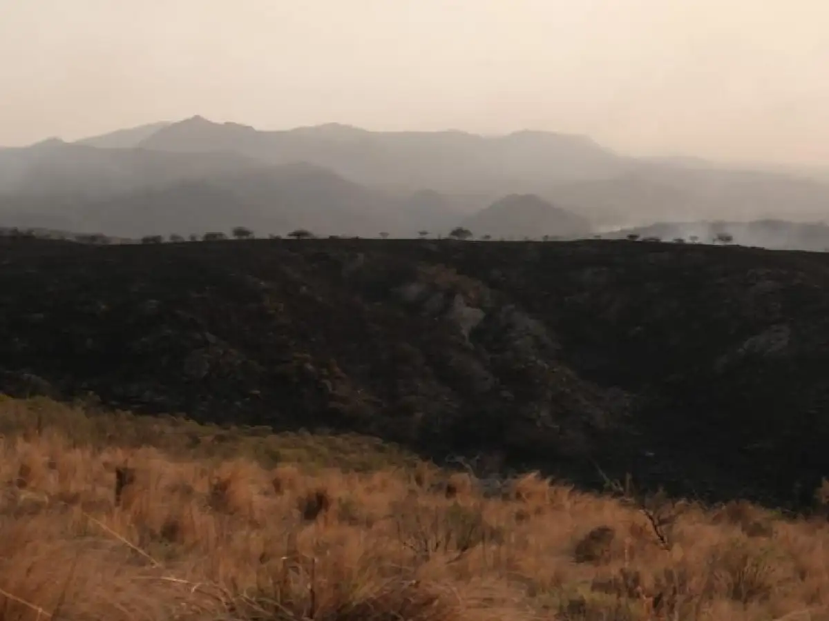 Brigadistas de Nación se suman a colaborar con los bomberos de Córdoba