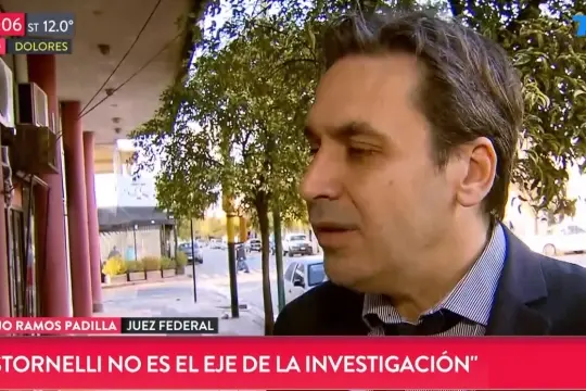 Ramos Padilla: «Stornelli no es el eje de la investigación, la causa va más allá»