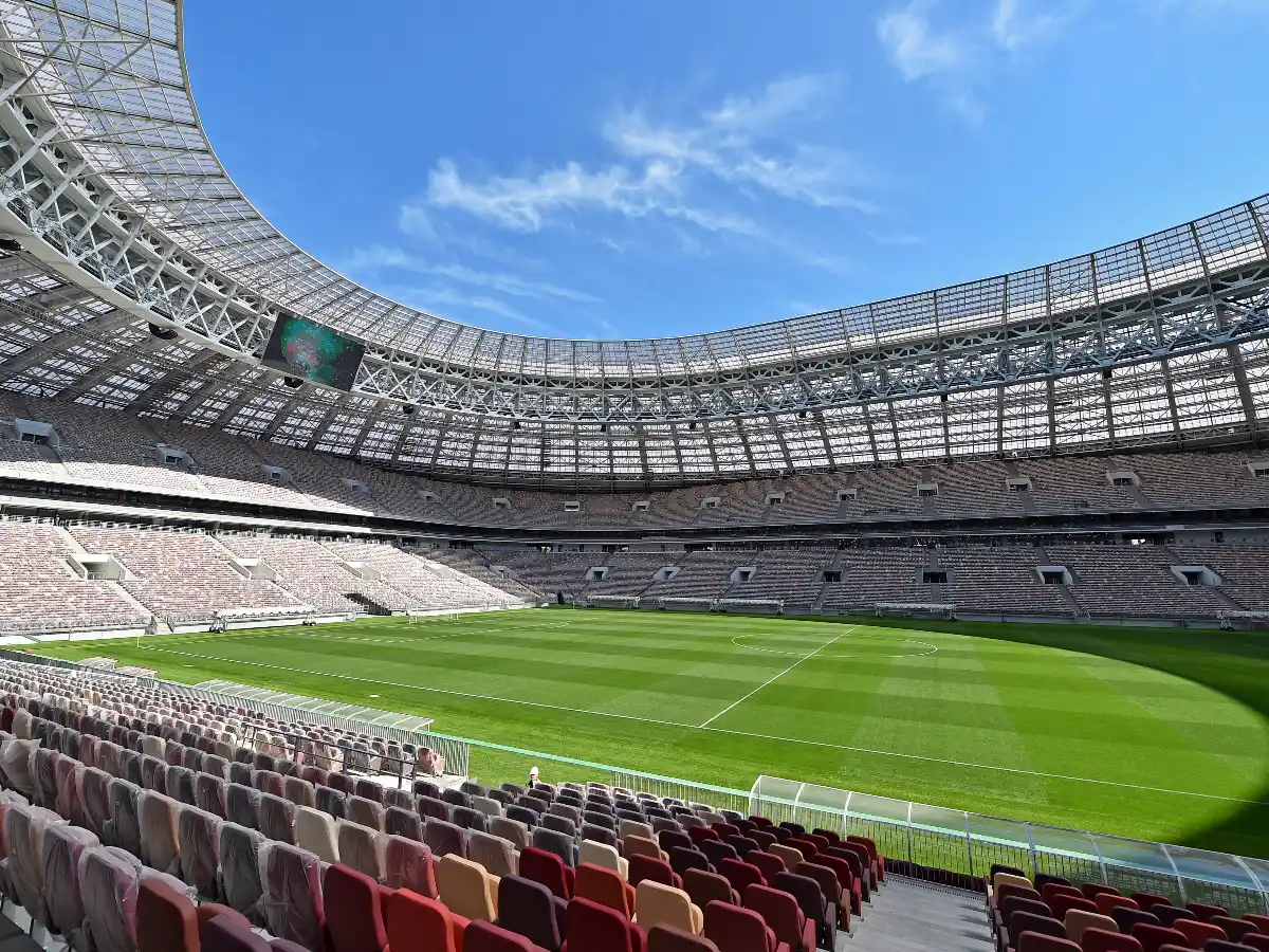 Estadio Luzhniki: apertura y cierre del mundial 