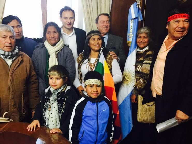 Entregan primera Escritura Comunitaria a un pueblo originario en la Provincia
