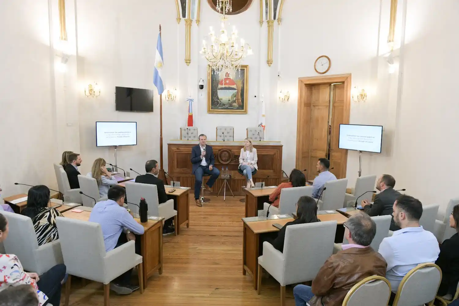 Bahl realizó un balance de gestión ante concejales