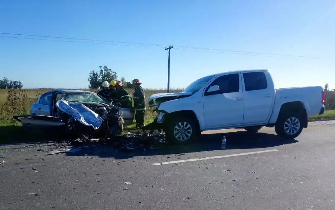 Un vecino de Tres Arroyos falleció en un choque frontal