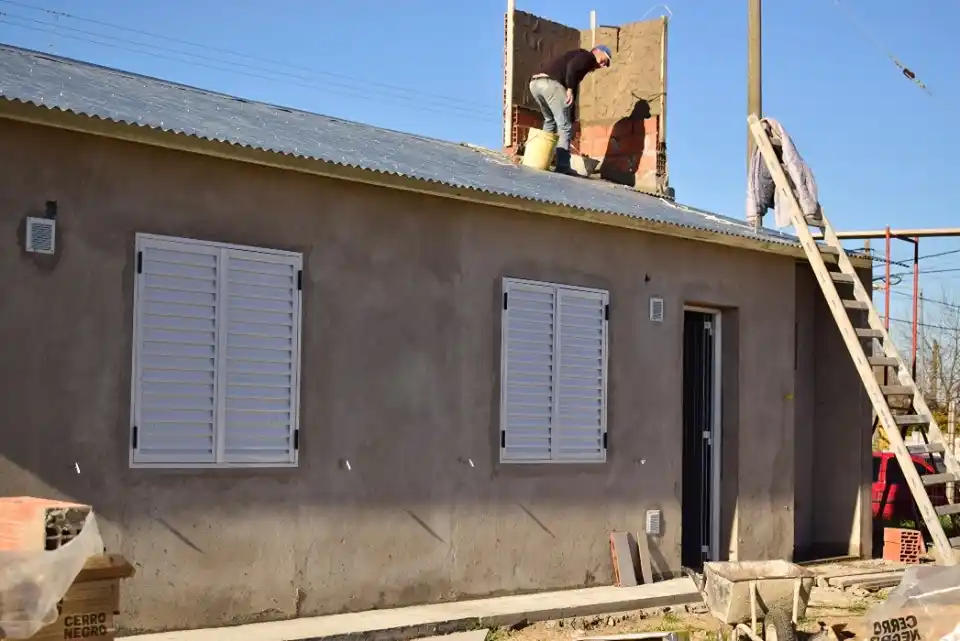 Avanza la construcción de 26 viviendas