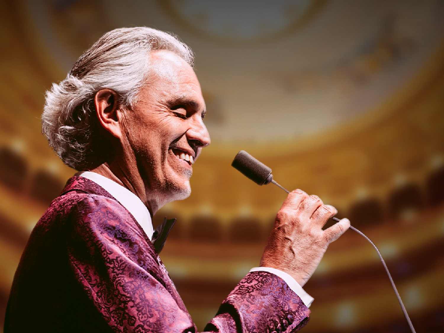 Andrea Bocelli agotó entradas en el Colón y anunció un segundo show en Buenos Aires