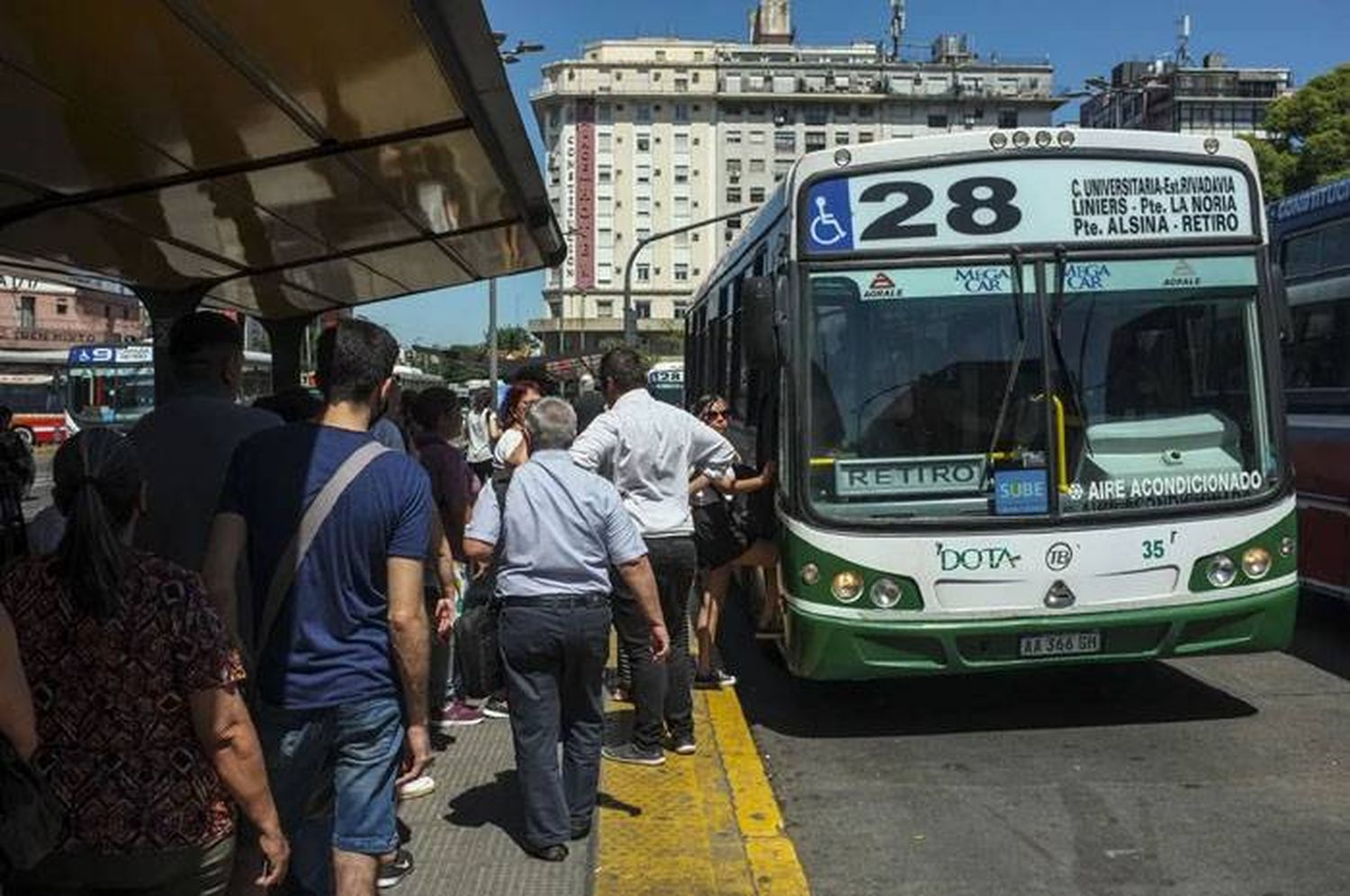 No habrá servicio en 80 líneas del AMBA