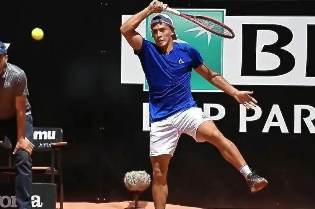 Sebastián Báez avanzó a octavos de final en el ATP de Lyon