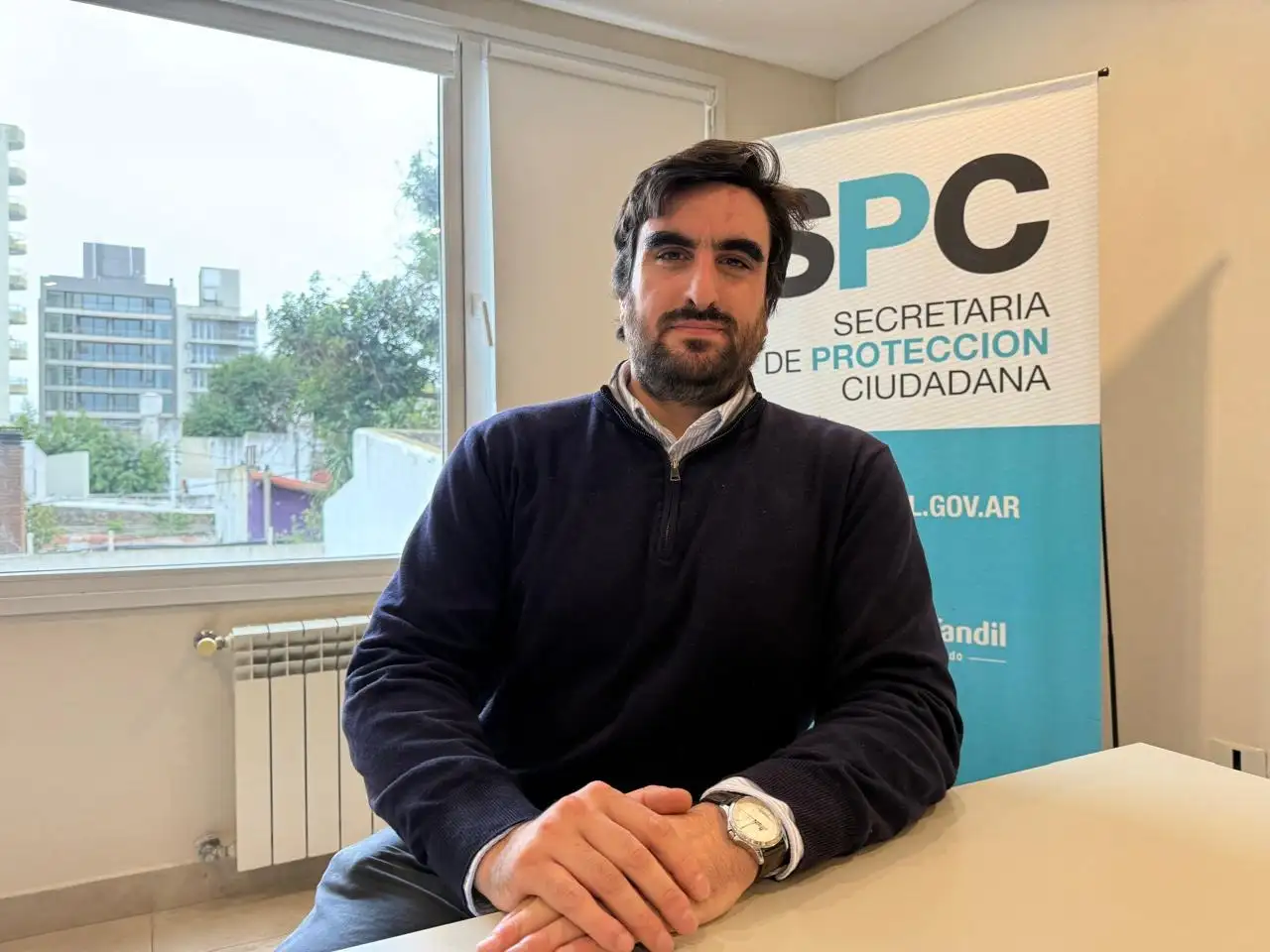 El subsecretario de Protección Ciudadana, Juan Ibáñez.