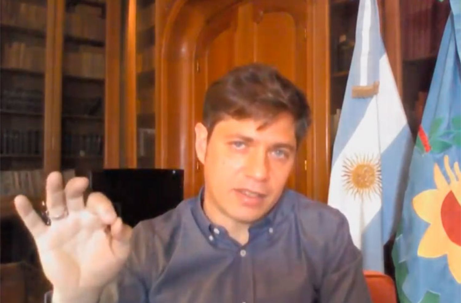 Kicillof confirmó el "retorno seguro a la presencialidad" en escuelas de 24 distritos bonaerenses