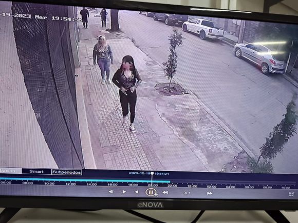 Video: robaron un aire acondicionado portátil de $ 700 mil y quedó registrado por las cámaras de seguridad