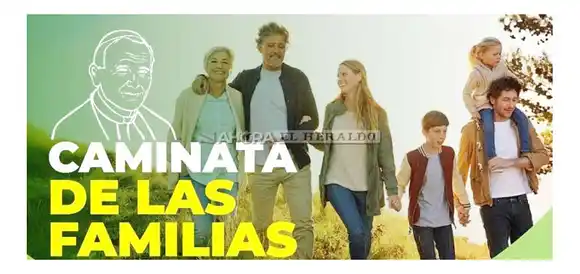 “La caminata de las familias”