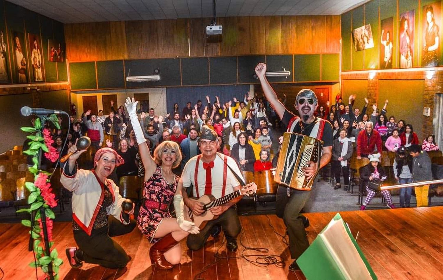 Con gran éxito, María Teresa vivió su primer Fiesta del Teatro