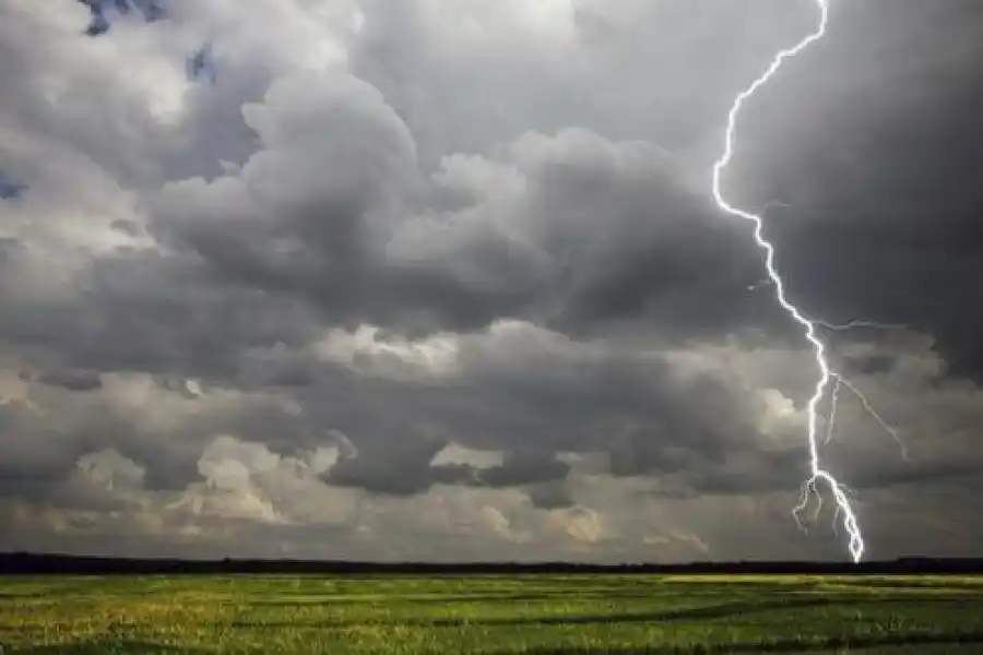 Otra tragedia por el temporal: un trabajador rural y su caballo fueron fulminados por un rayo