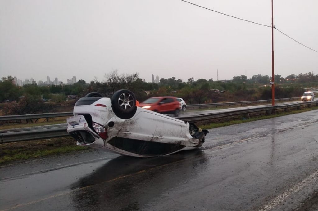 Impactante accidente en Avenida Circunvalación