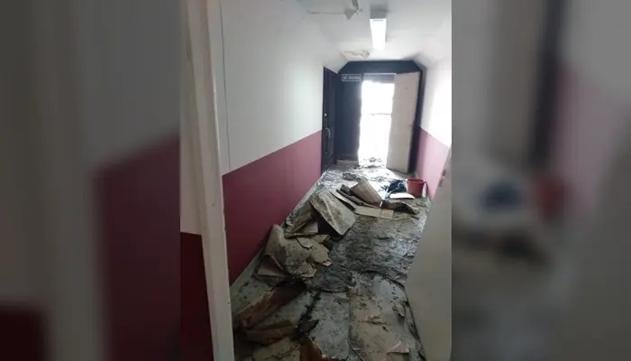 Incendio "intencional" en el municipio de Lanús, según autoridades