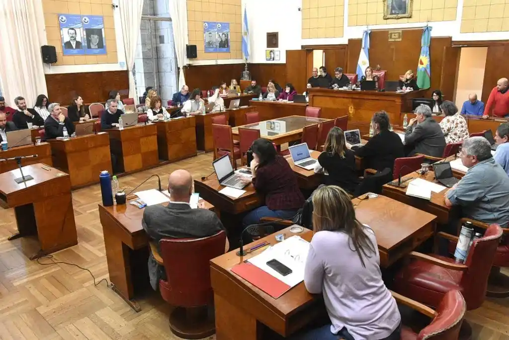 El HCD fue escenario de un fuerte debate. Foto: La Capital