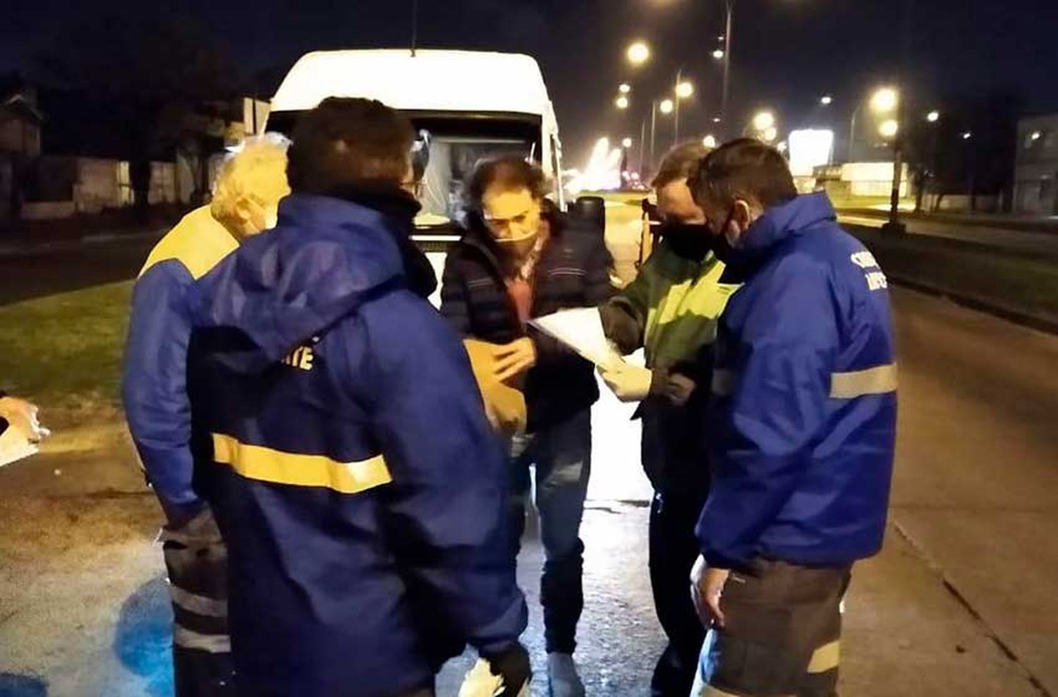 Atento retenes: se infiltró una combi en Mar del Plata que venía de Punta Alta